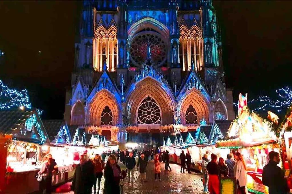 Cathedrale/Cossu/Confortable/Spacieux Reims Exteriör bild